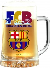 Caneca Maxim - 500 ml, Barcelona FCB - decorado e distribudo por Globimport sob licena, com embalagem