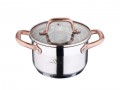 Caarola Copper 28x16,5 cm. 9,50 Lts.  Alum. Forjado C Ind. - Infinity Chefs
